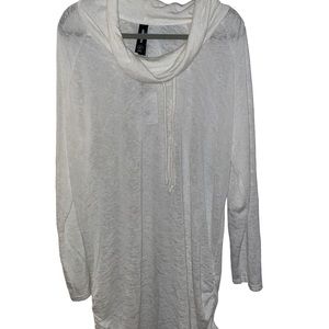 NWT Ivory XL/16-18 Raglan Cowl Neck